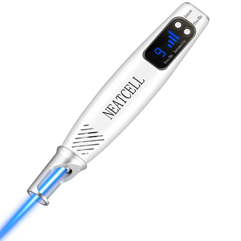 Laser-Pen zur Tattooentfernung mit Rot- und Blaulicht