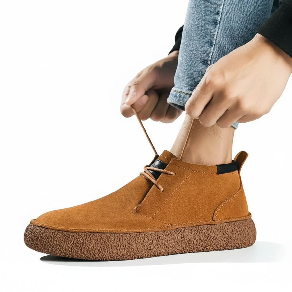Lässiger Herren-Schnürschuh