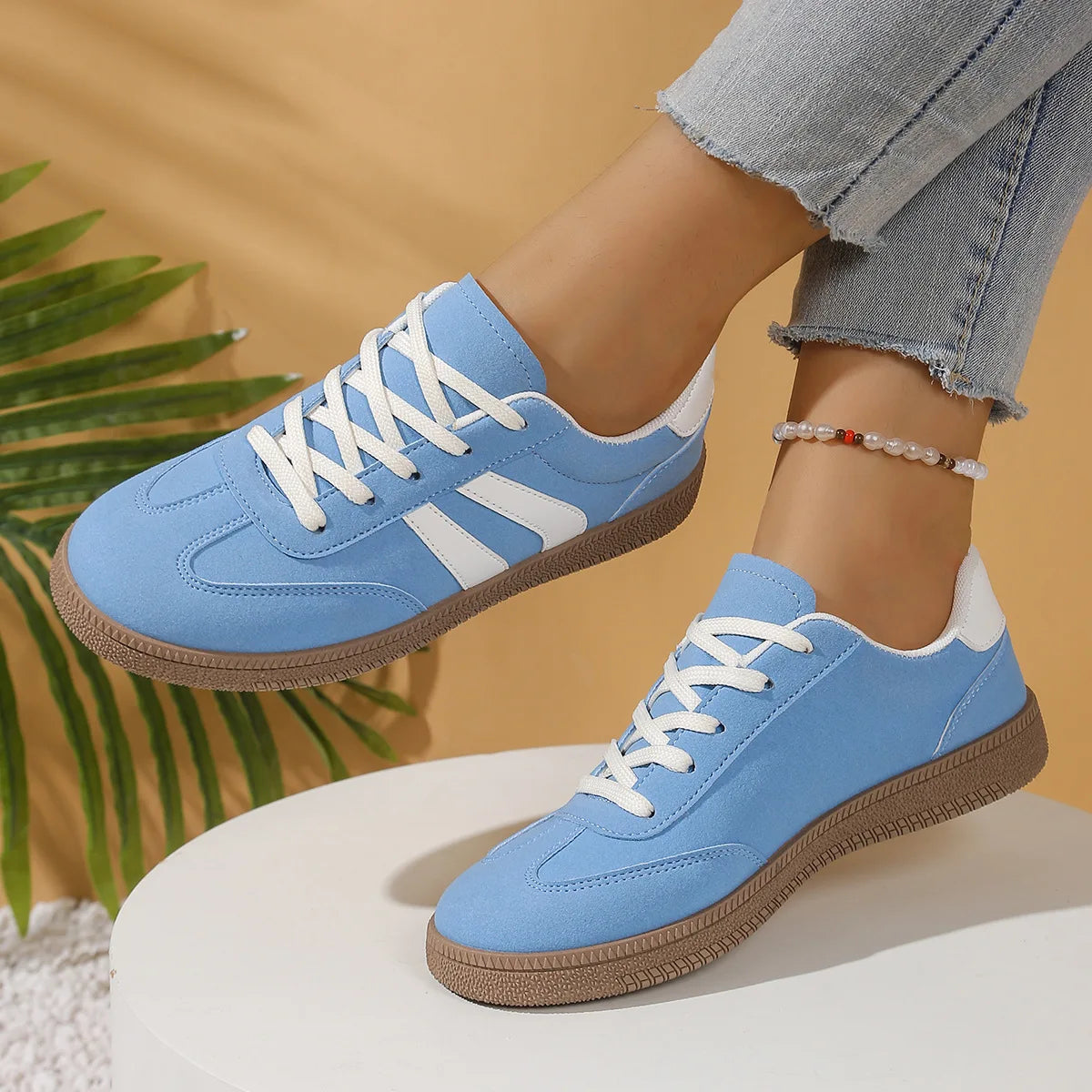 Lässige Damen-Sneaker zum Schnüren
