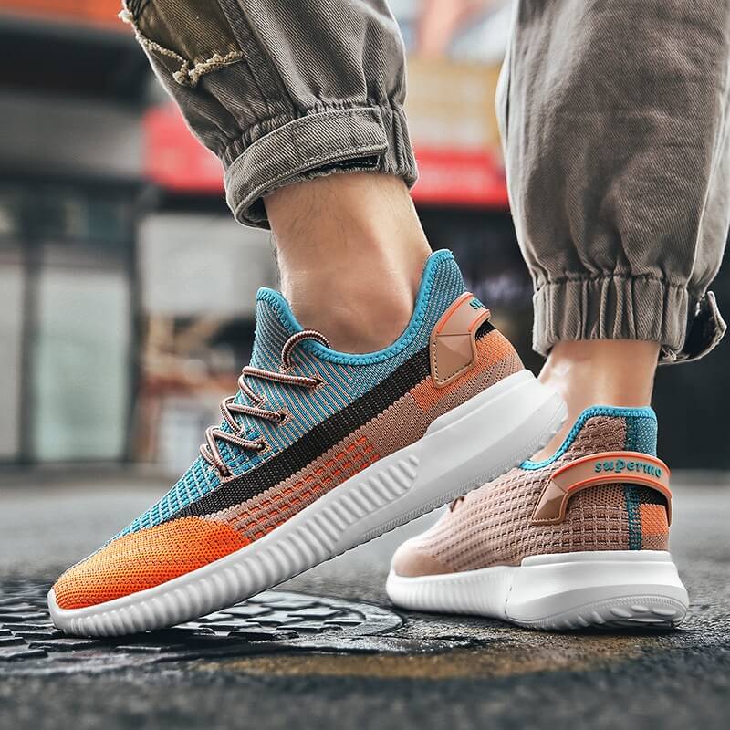 Lässiger, leichter und gut belüfteter Sneaker Trainingsschuh