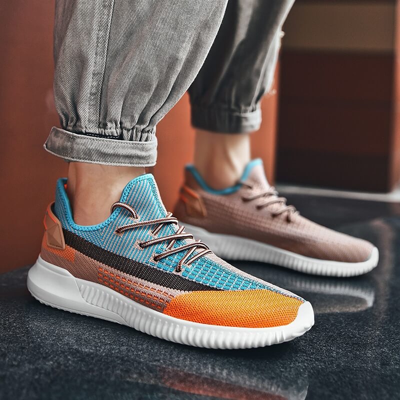 Lässiger, leichter und gut belüfteter Sneaker Trainingsschuh