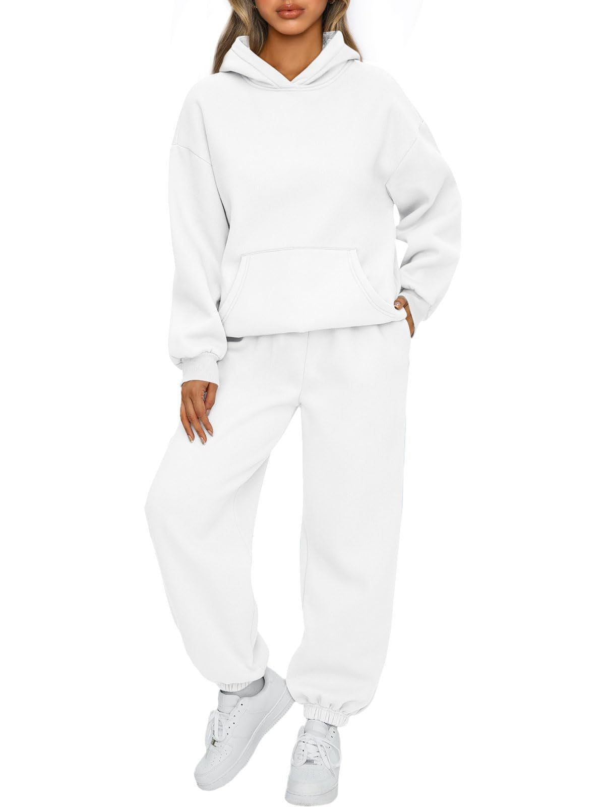 Lässiges Damen-Set aus Kapuzenpullover und Jogginghose mit hohem Tragekomfort