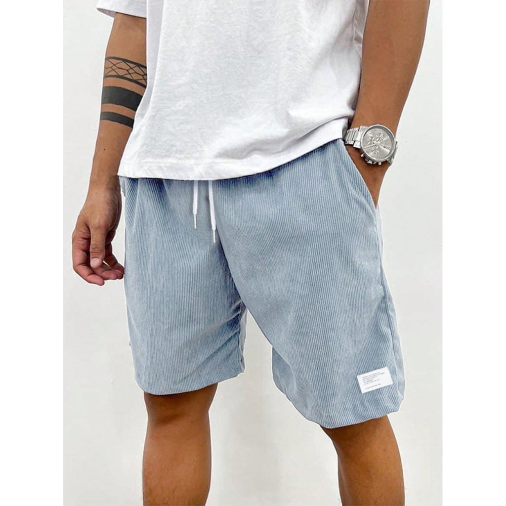 Lockere Shorts mit Seitentaschen und verstellbarem Bund