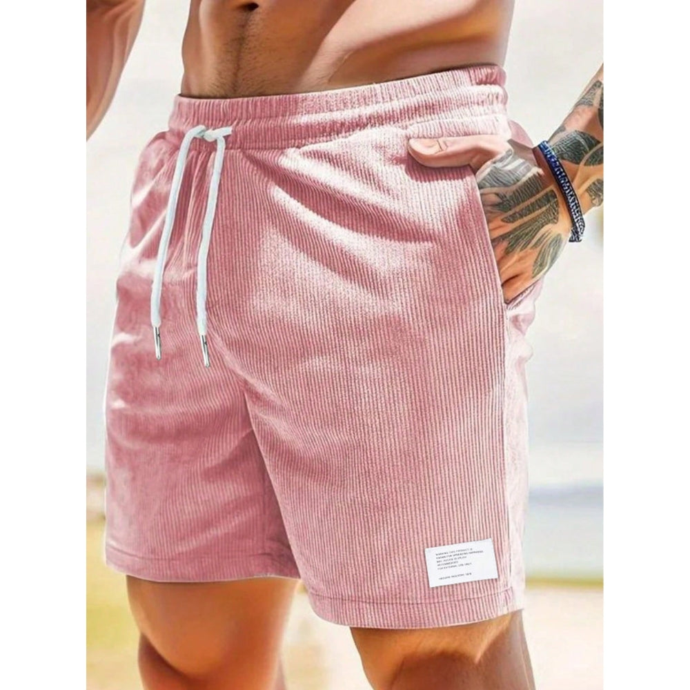 Lockere Shorts mit Seitentaschen und verstellbarem Bund