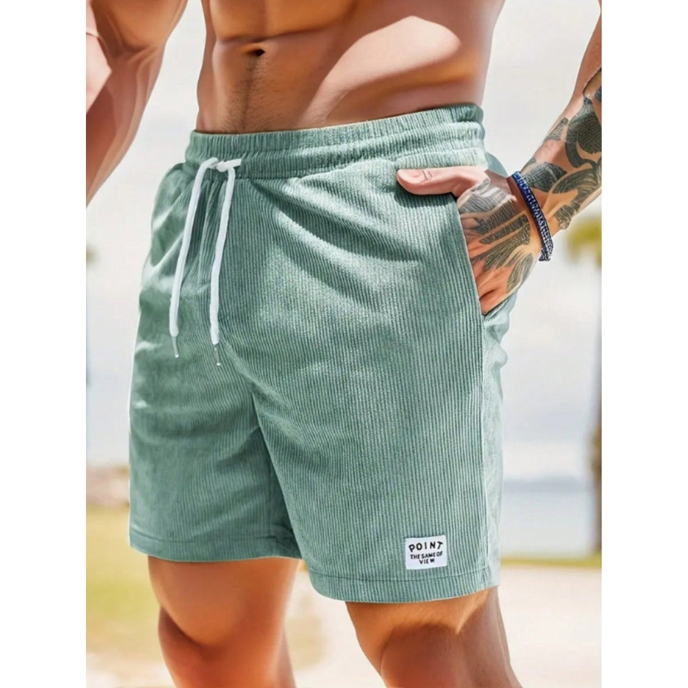 Lockere Shorts mit Seitentaschen und verstellbarem Bund