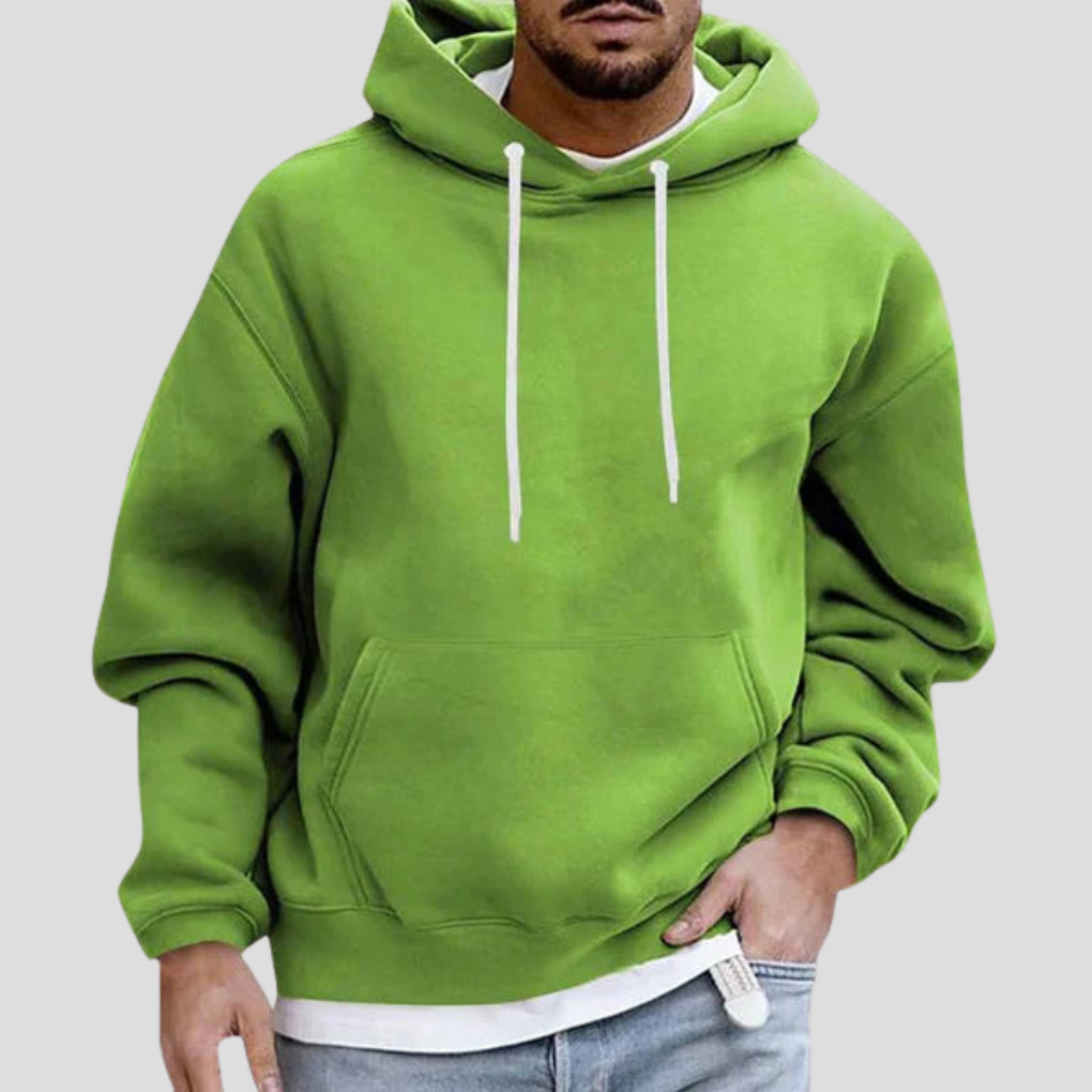 Locker geschnittener Hoodie zum Überziehen