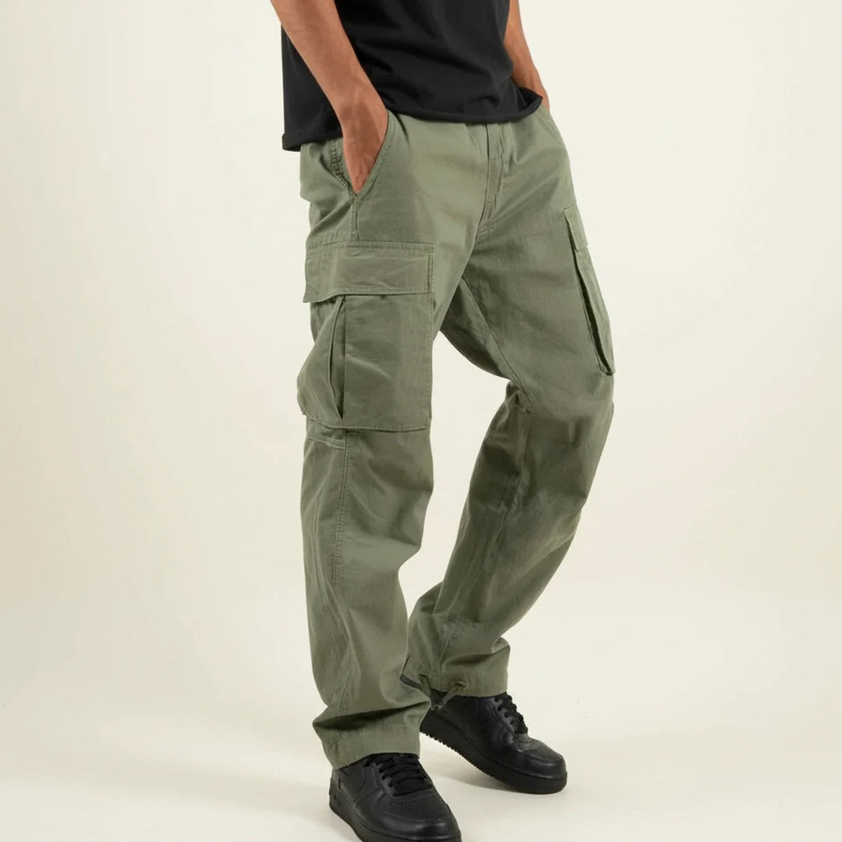 Locker geschnittene Herren-Cargohose