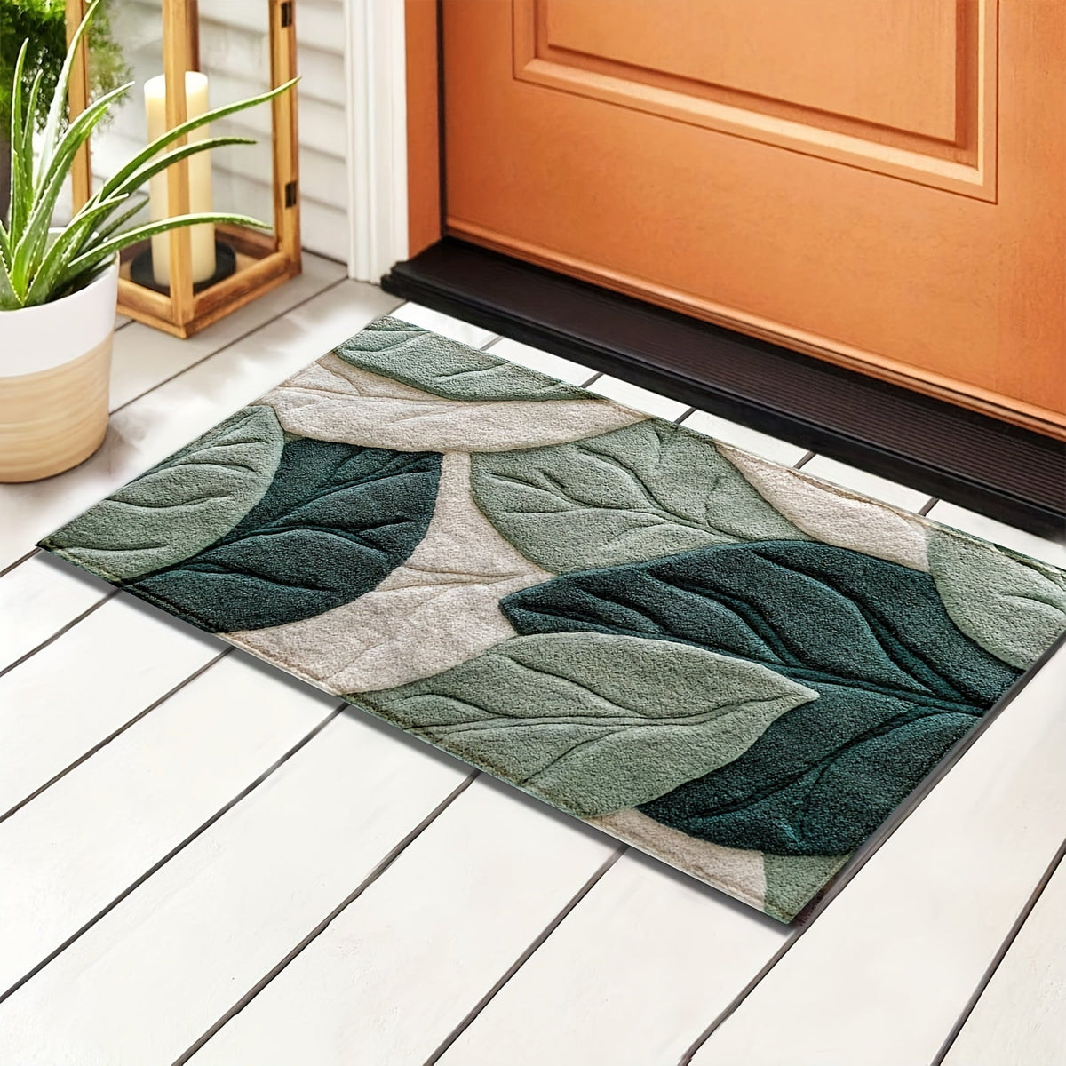 Leaf Badematte – Saugfähig, plüschig und bequem für das Badezimmer