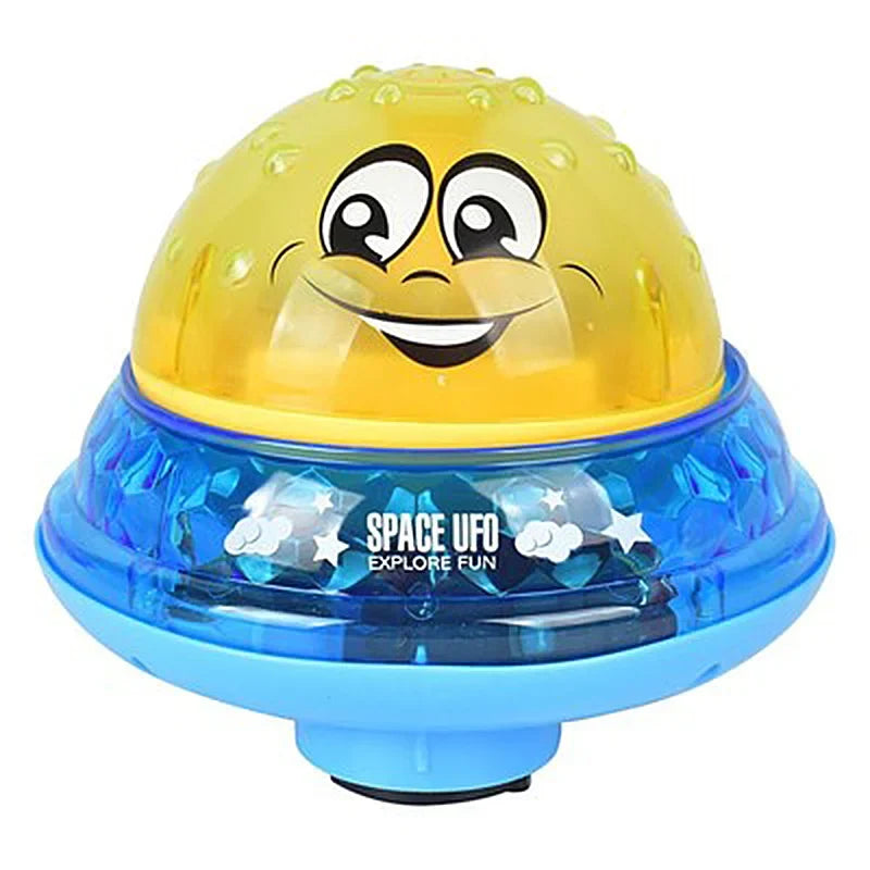 Leuchtendes und spritzendes LED-Badespielzeug für Kleinkinder