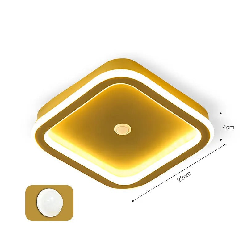 LED-Deckenleuchte mit Bewegungsmelder - für Flur und Wohnzimmer