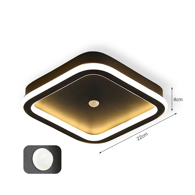 LED-Deckenleuchte mit Bewegungsmelder - für Flur und Wohnzimmer