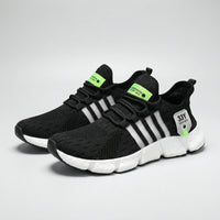 Atmungsaktiver Low-Top-Sneaker aus Mesh
