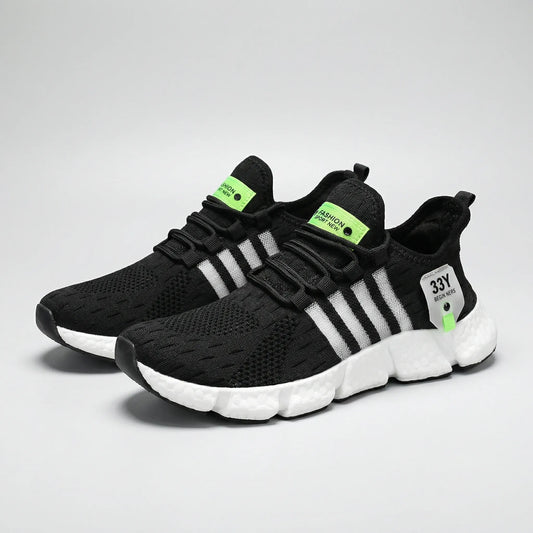 Atmungsaktiver Low-Top-Sneaker aus Mesh