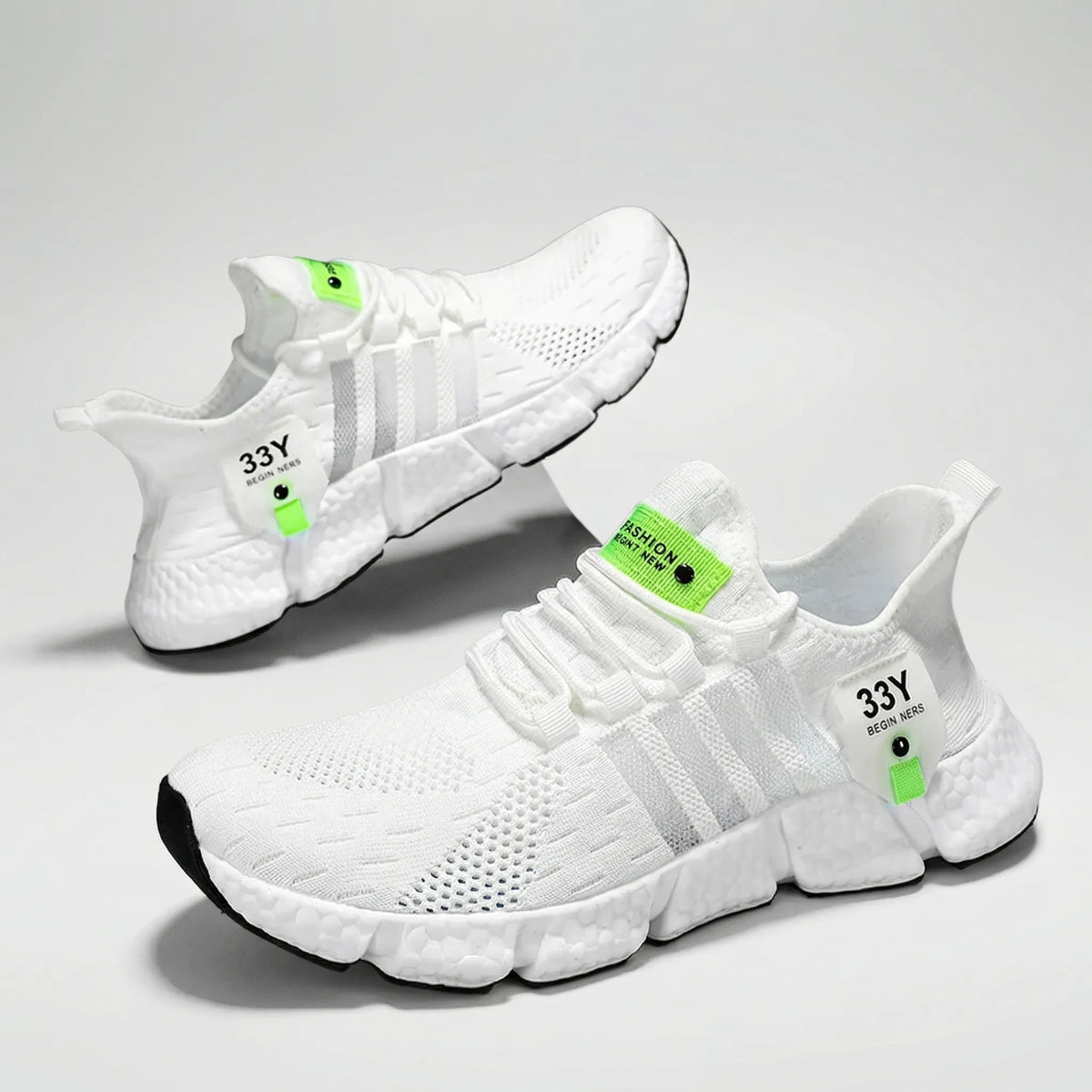 Atmungsaktiver Low-Top-Sneaker aus Mesh