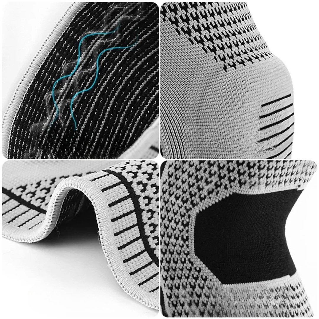 Atmungsaktive gestrickte Kompressions-Kniebandage