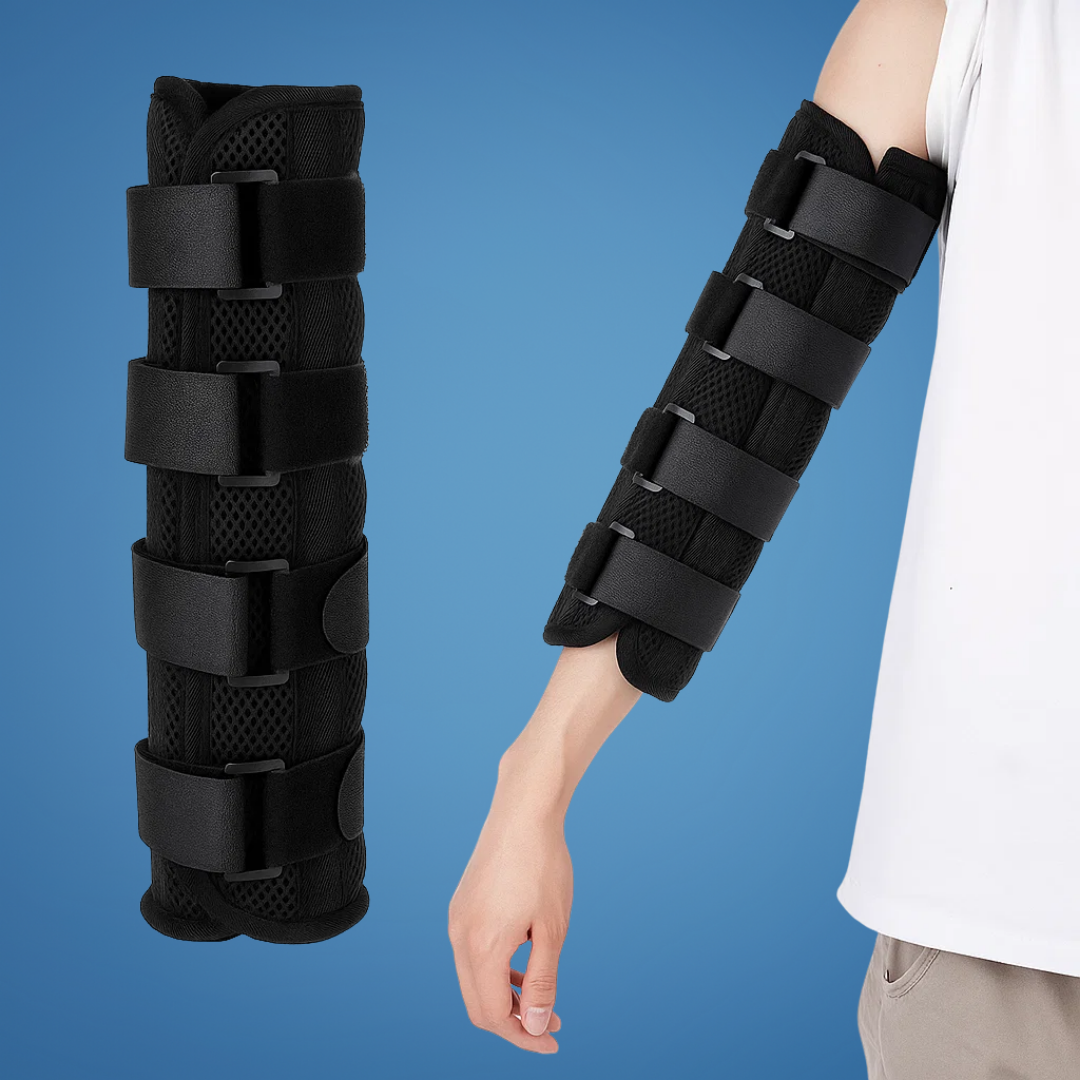 Atmungsaktive, weiche Bandage zur Vorbeugung von Ulnarisnerv-Schmerzen – Schiene für bequemen Schlaf und schnellere Erholung