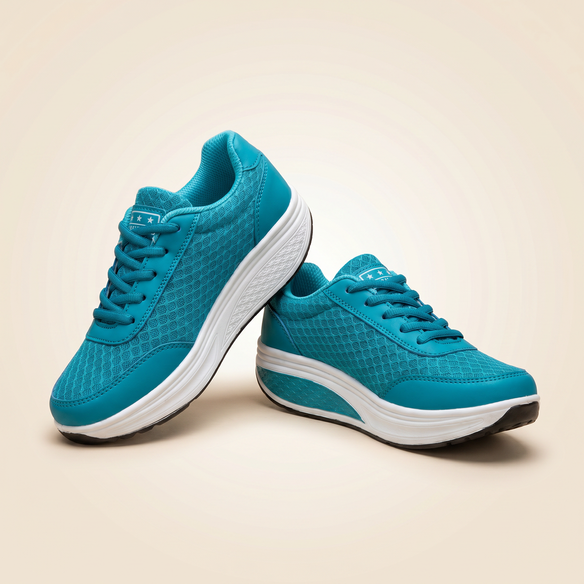 Atmungsaktiver Textil-Damensportschuh | Bequemer orthopädischer Walkingschuh