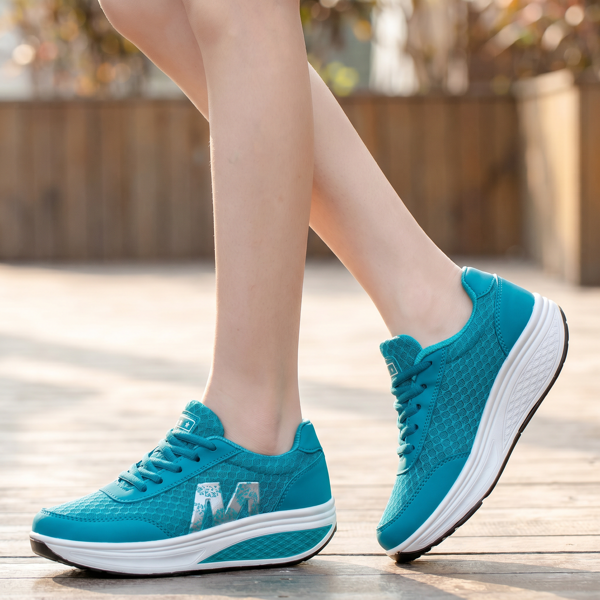 Atmungsaktiver Textil-Damensportschuh | Bequemer orthopädischer Walkingschuh