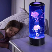 Faszinierende Quallen-LED-Lampe – Dekoratives Stimmungslicht mit bewegtem Licht