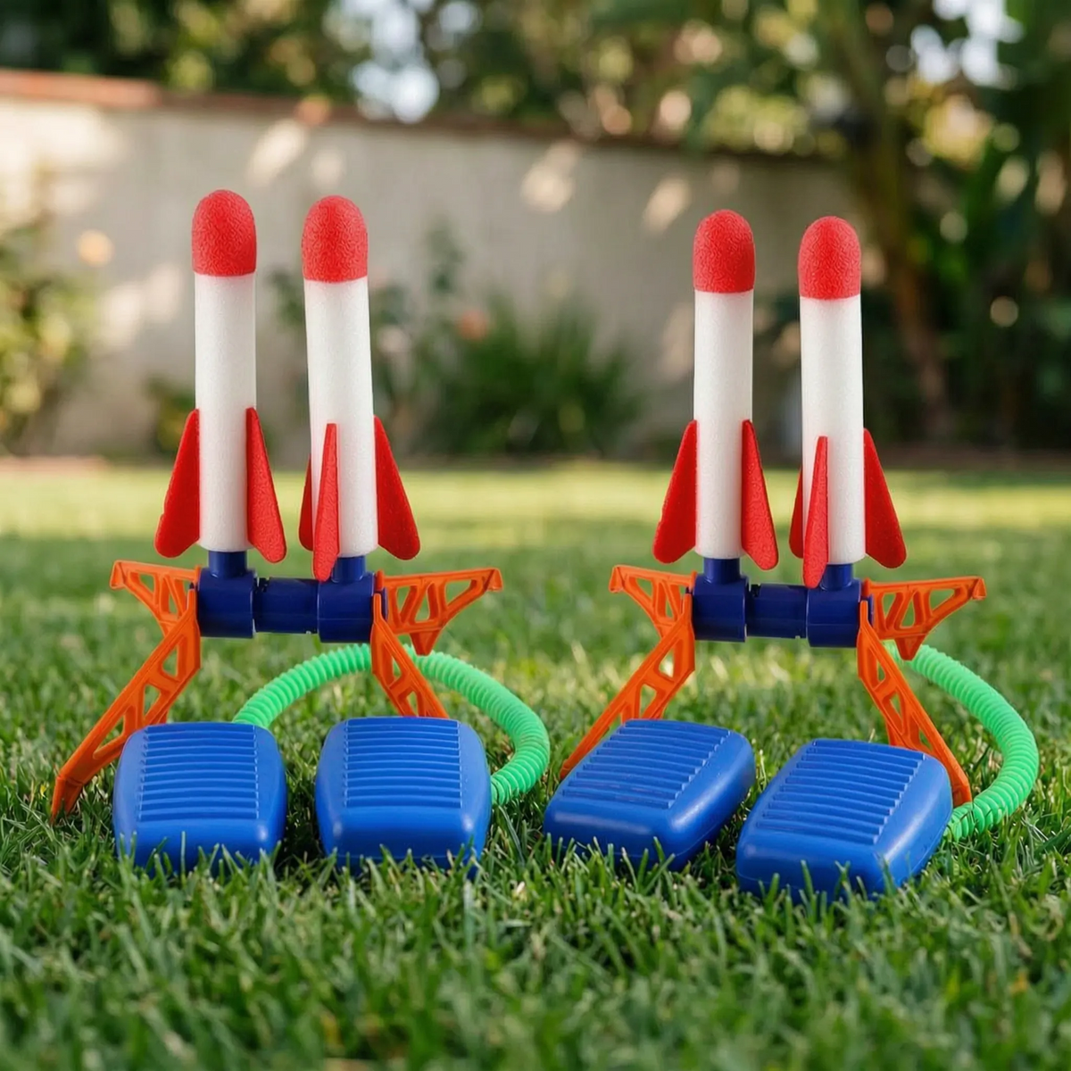 Luftbetriebenes Raketenspielzeug