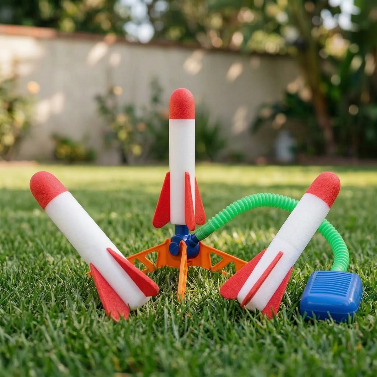Luftbetriebenes Raketenspielzeug