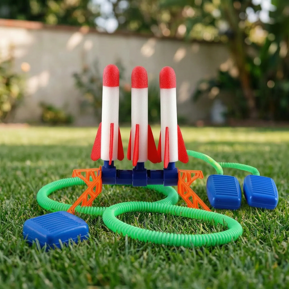 Luftbetriebenes Raketenspielzeug