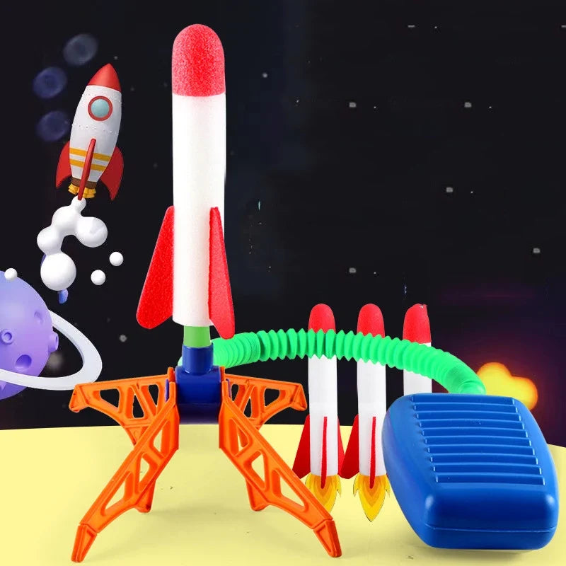 Luftbetriebenes Raketenspielzeug