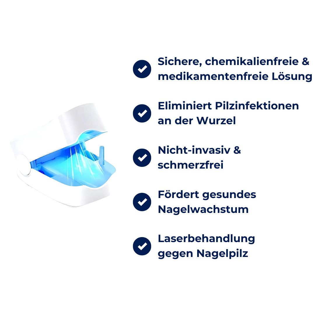 Laser-Nagelpilz-Gerät - Schmerzfrei und wirksam