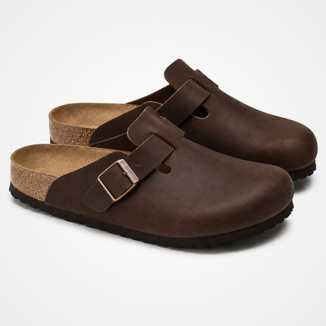 Luxus-Slipper-Clogs mit verstellbarer Schnalle