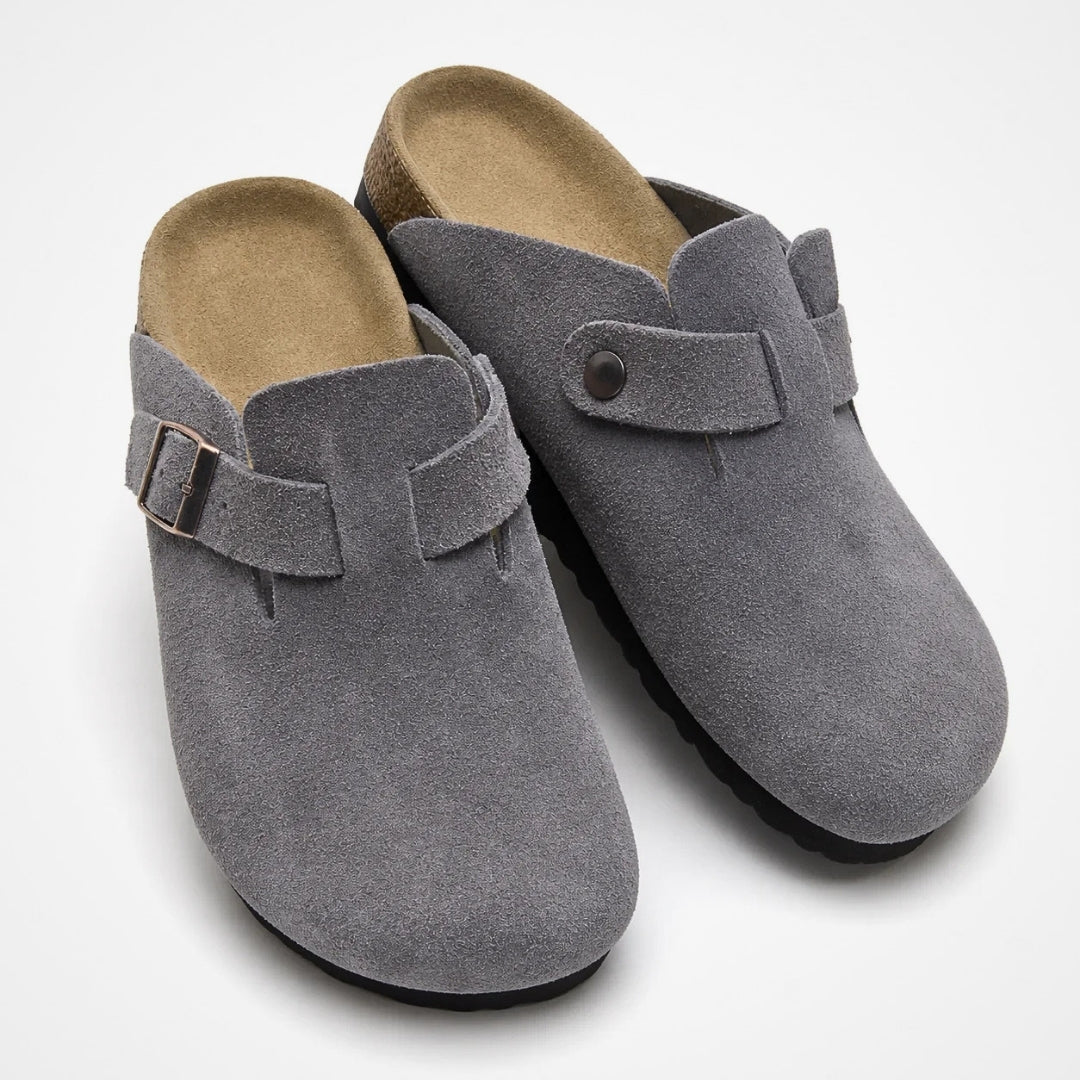 Luxus-Slipper-Clogs mit verstellbarer Schnalle