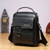 Luxus Leder-Schultertasche