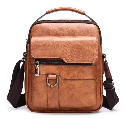 Luxus Leder-Schultertasche