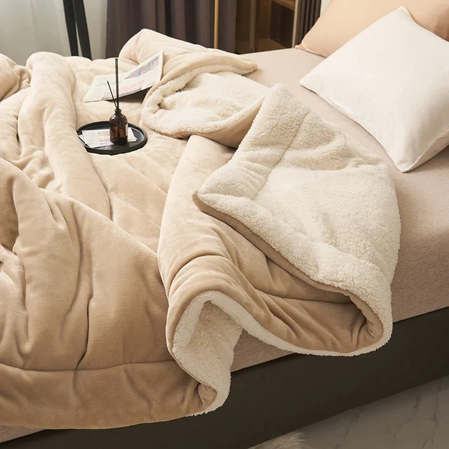 Luxus warme Fleecedecke