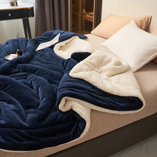 Luxus warme Fleecedecke