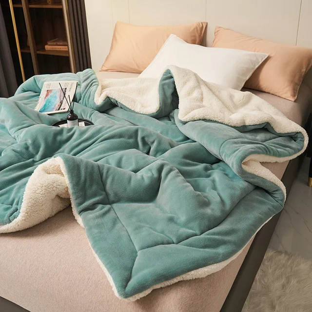 Luxus warme Fleecedecke