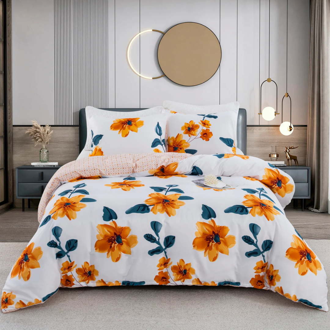 Luxus modern Bettwäsche-Set mit Kissenbezügen