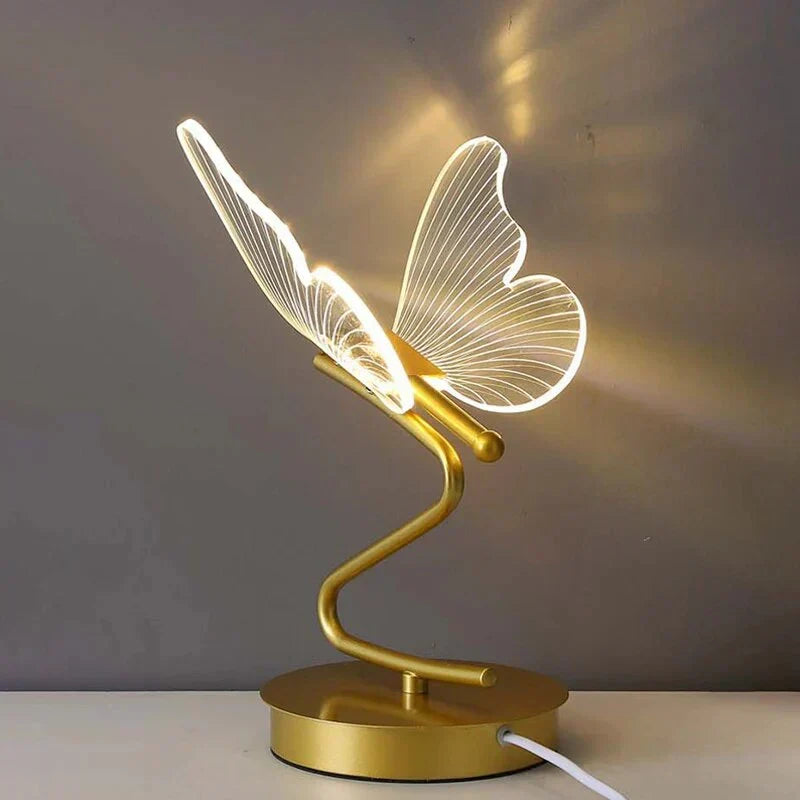 Luxus Schmetterling LED-Tischlampe