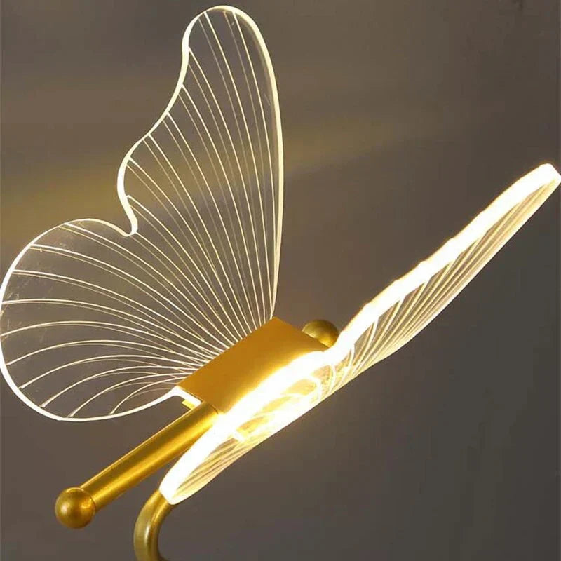 Luxus Schmetterling LED-Tischlampe