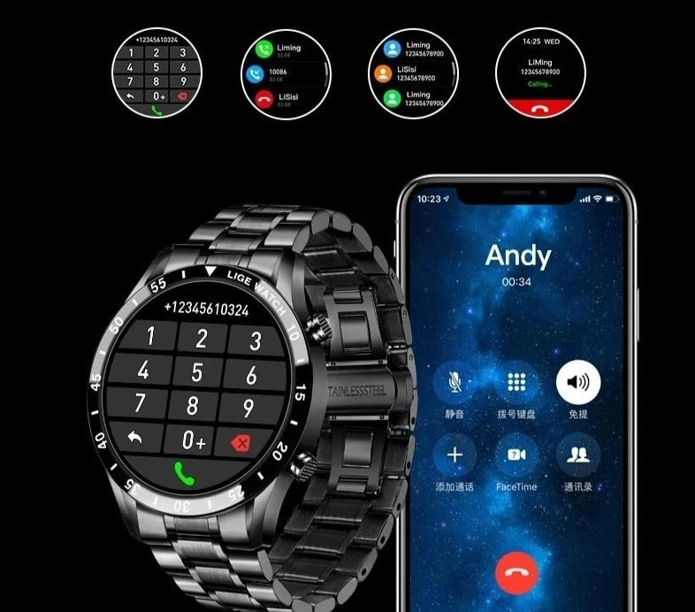 Luxus-Smartwatch 4G – stilvolles Design und immer verbunden