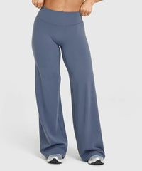 High-Waist-Leggings mit geradem Bein