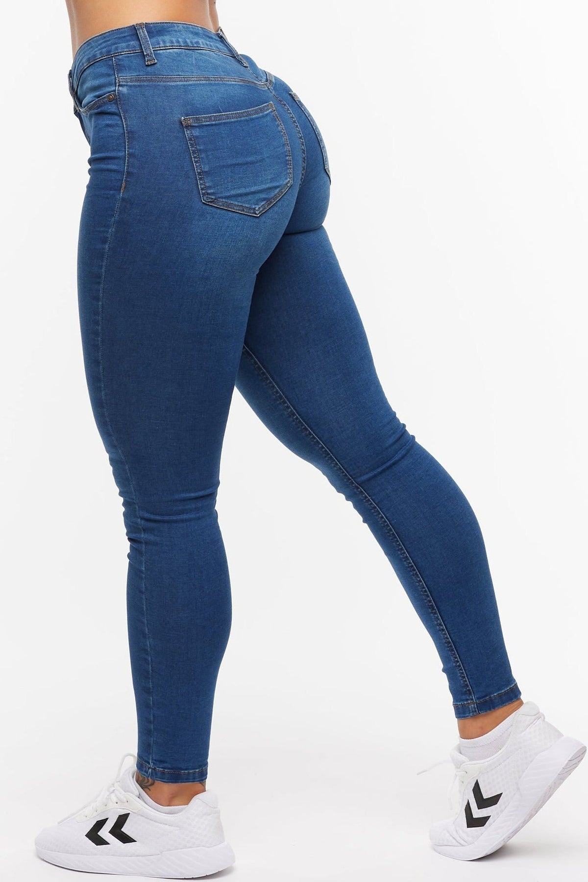 High-Waist Skinny Jeans für Damen