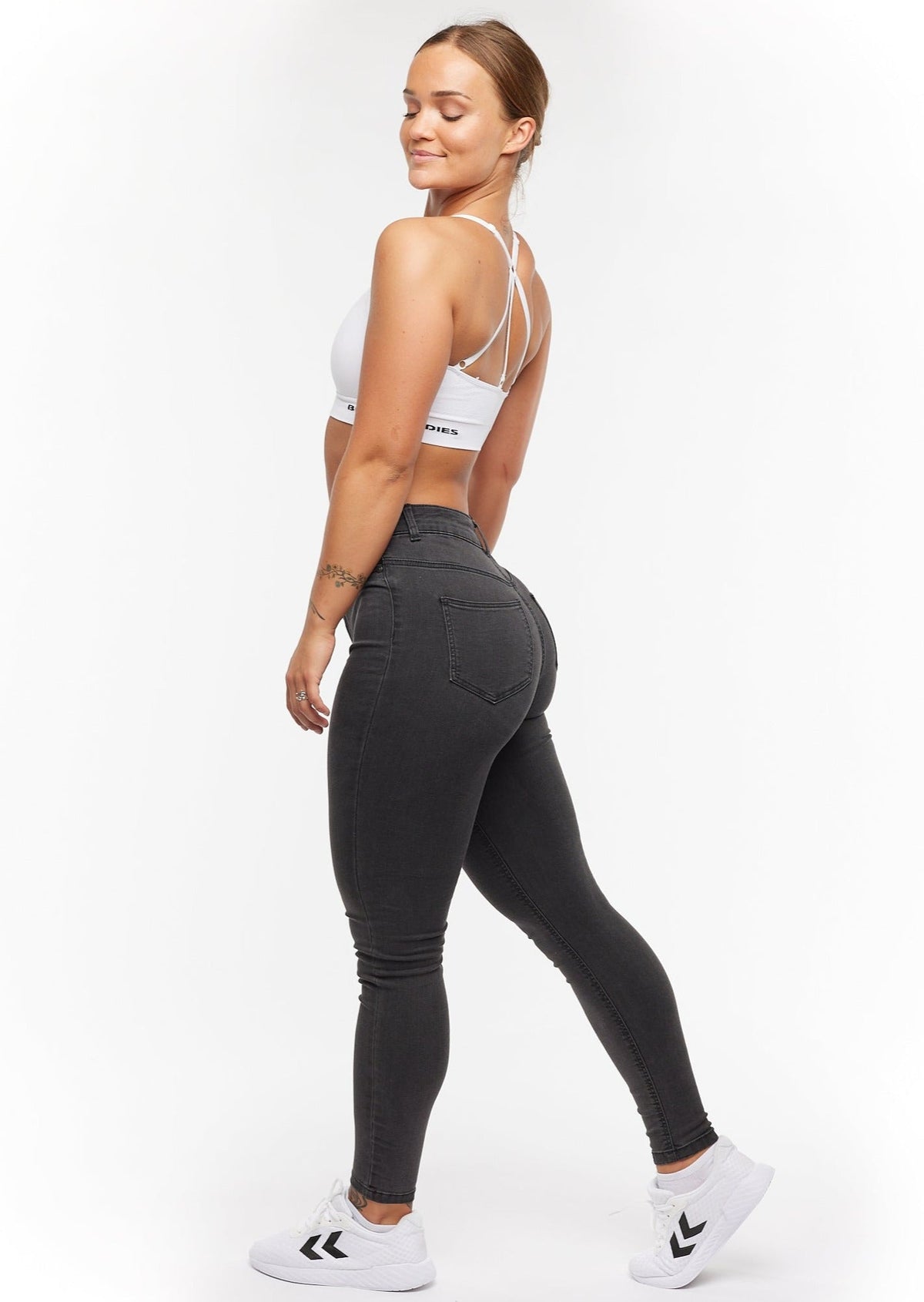 High-Waist Skinny Jeans für Damen
