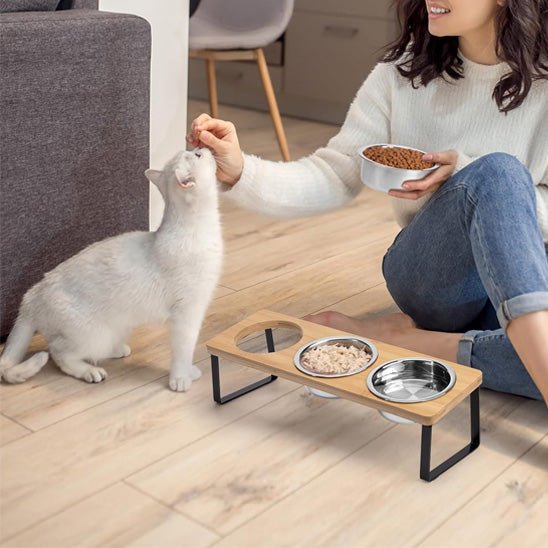 Erhöhter Katzennapf | Bequemes Fressen in erhöhter Position