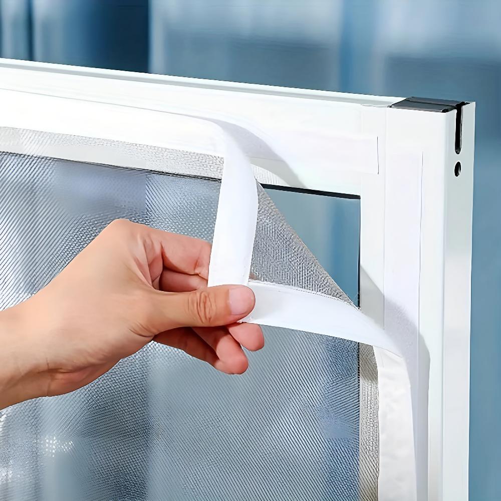 Magnetisches Fenster-Fliegengitter mit einfacher Montage und Insektenschutz