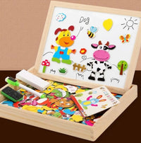 Magnetisches, doppelseitiges Maltafel-Set
