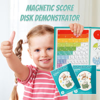 Magnetisches Bruchscheiben-Lernmittel zum einfachen Lernen von Brüchen