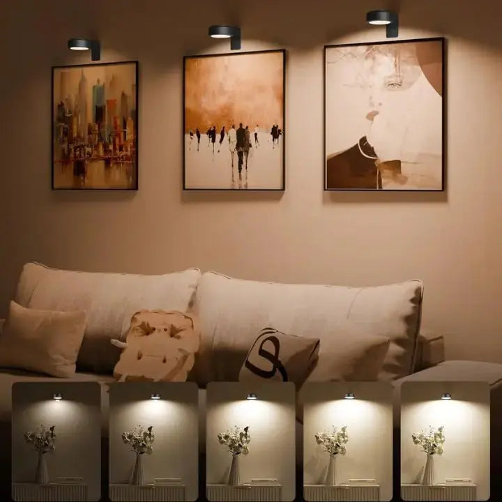 Magnetische LED-Bilderleuchte – Perfekte Hervorhebung für Ihre Kunstwerke