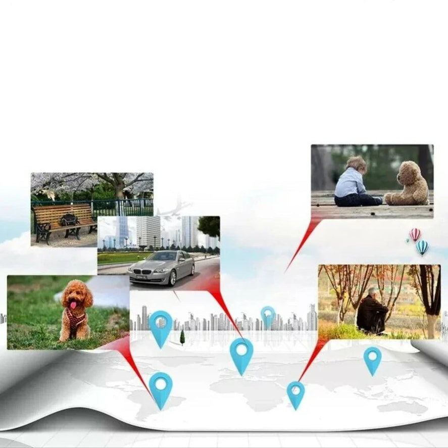 Magnetischer Mini weltweit einsetzbarer GPS-Tracker