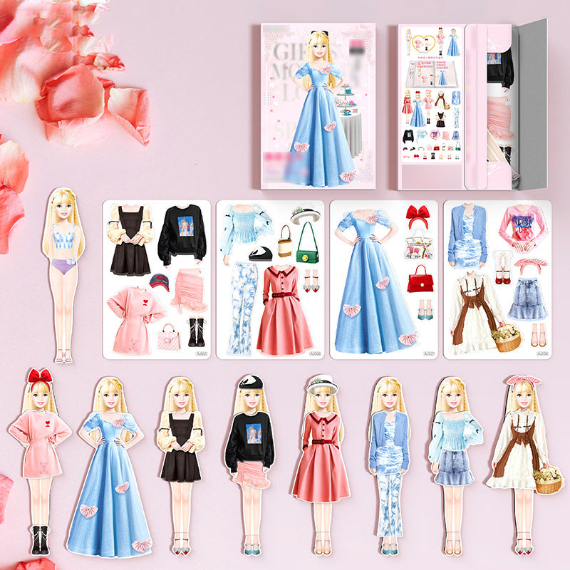 Magnetische Anziehpuppe für Mädchen