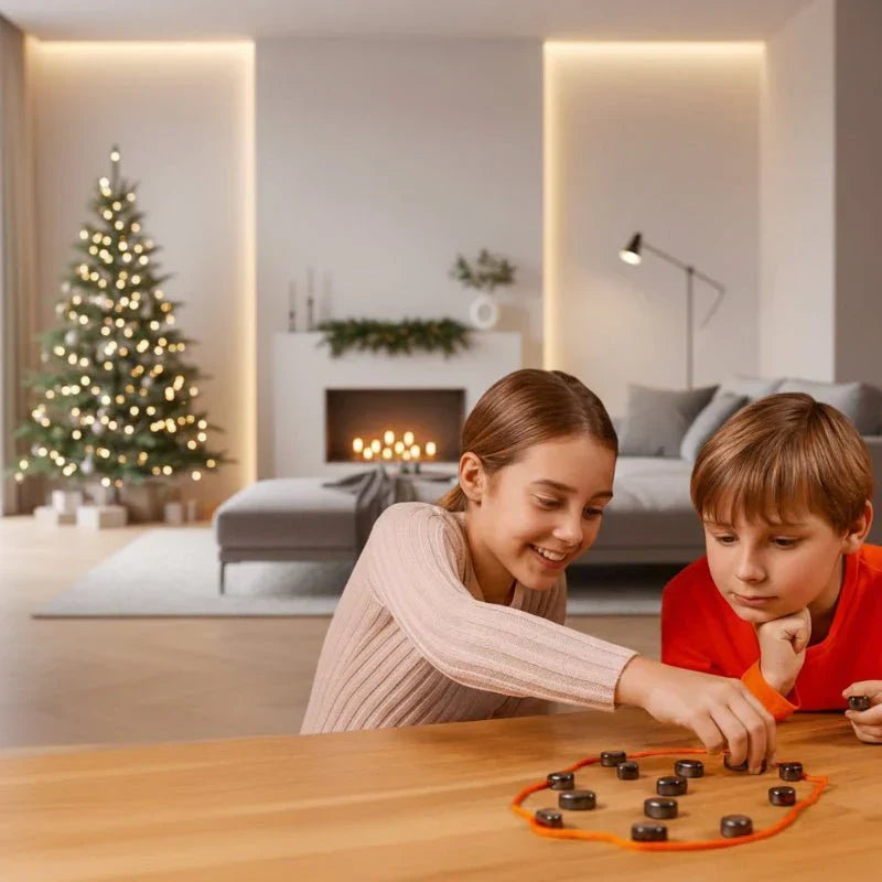 Magnetisches Schach - Magnetisches Schachspiel für Reisen und Strategie